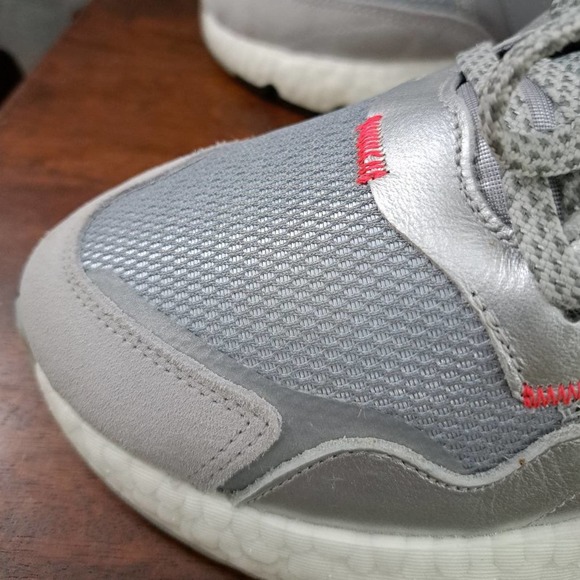 Adidas Nite Jogger Silver Metallic Size 7 Men EE5851 - Picture 8 of 9